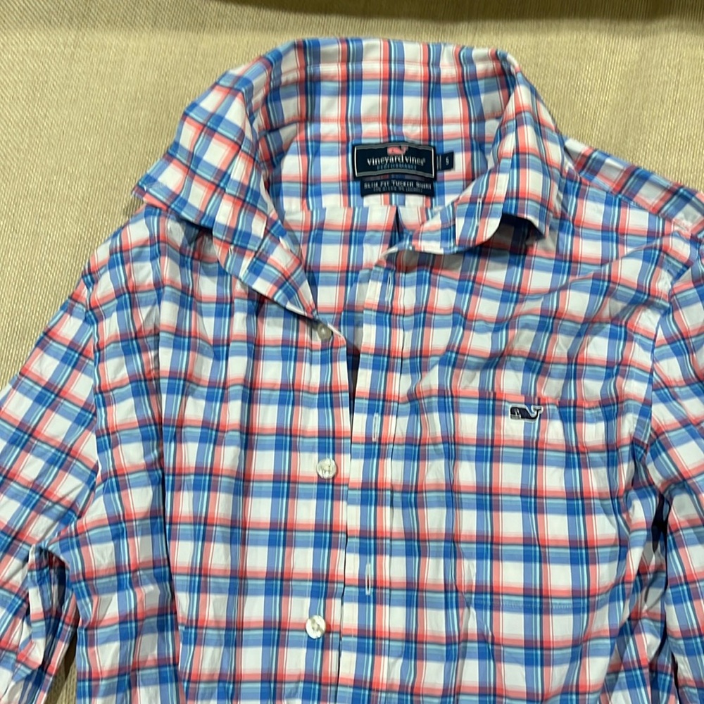 Vineyard Vines performance long sleeve button down